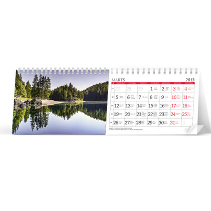 Настольный календарь (горизонтальный)
